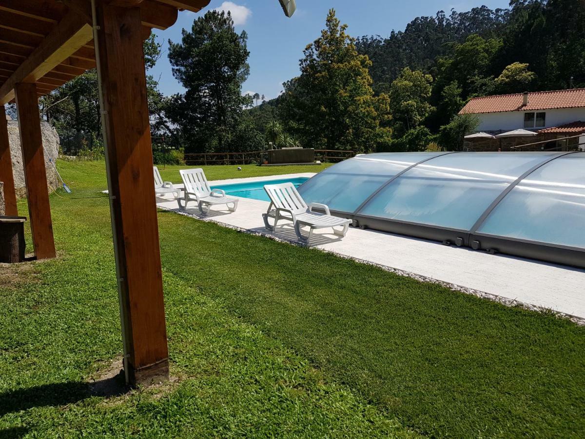 Quinta Da Tormenta -14 Pessoas- Cabeceiras De Basto 2 Casas E Piscina Privada Vila Exterior foto